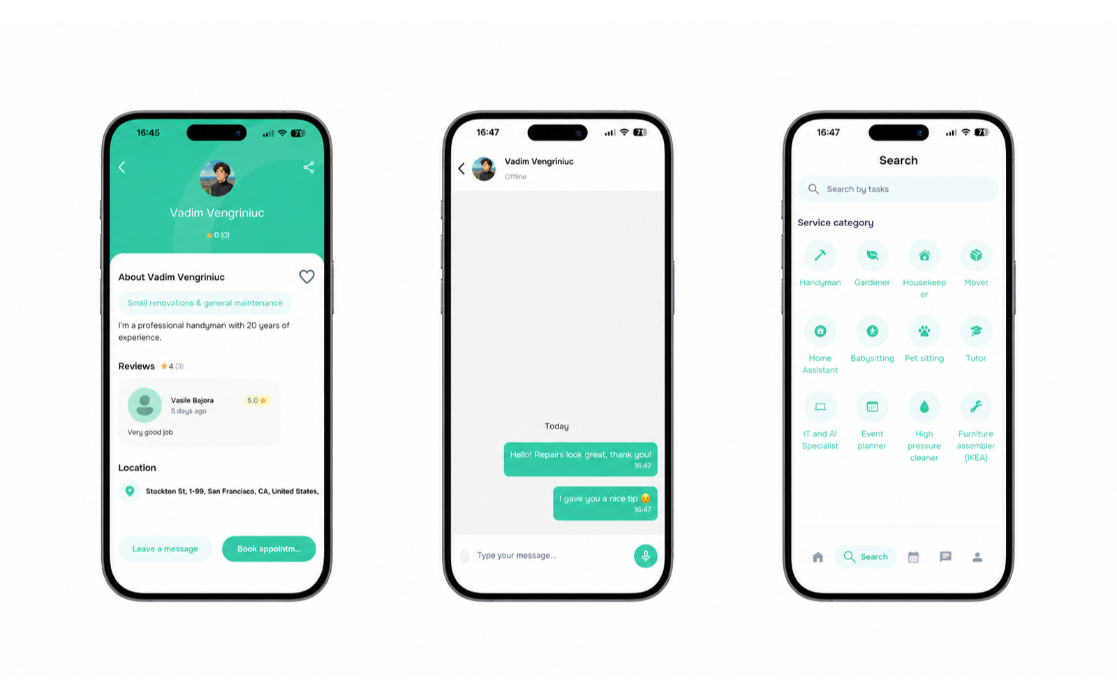 Helper screenshot 1